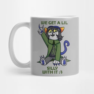 Homestuck Nepeta Leijon We Get A Lil Silly With It Slogan Mug